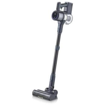 Aspiradora de Pie y Escoba Eléctrica Sin Cable Severin HV 7179, Potencia 400W, Batería Seco Sin Bolsa 0,5 L, Color Azul Metálico, Autonomía