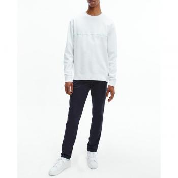 Calvin Klein Men's Slim Fit Navy Blue Chinos Trousers