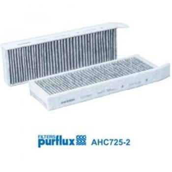 Filtro de Aire Habitáculo Purflux AHC725-2 para PEUGEOT 208, 2008, OPEL Corsa, Mokka, CITROËN C4, DS3, JEEP Avenger y FIAT 600