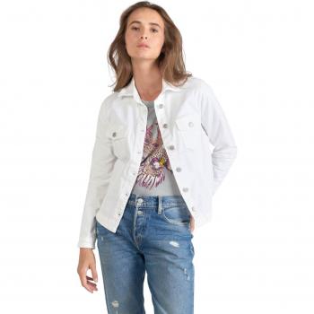 Le Temps des Cerises Lilly Women's White Denim Jacket