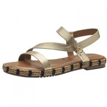 Sandalia de Mujer Tamaris 28131-42-940 Dorada Talla 37