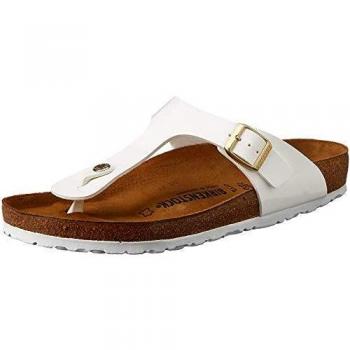 Birkenstock Gizeh BS, Chanclas para Mujer, Blanco