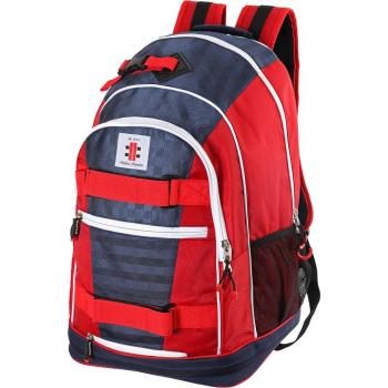 Gris Nicolls Cricket mochila NAVY-RED