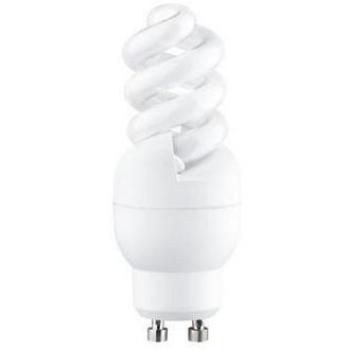 Paulmann Bombilla de bajo consumo 860.02 en espiral, 7 W, GU10, luz blanca cálida, 86002