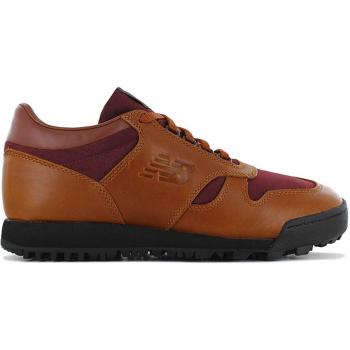 New Balance Rainier Low Men's Trail Sneakers - Vibram Sole, Leather Upper, Brown, Size 10.5