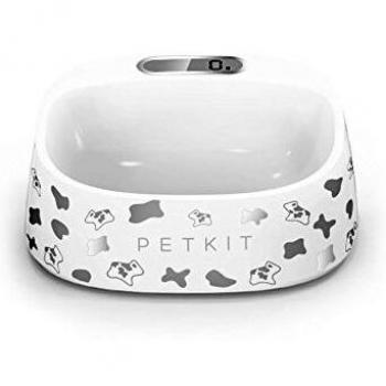 PETKIT - Comedero BioClean Bowl Fresh con Báscula, Diseño Milk Cow para Perros y Gatos