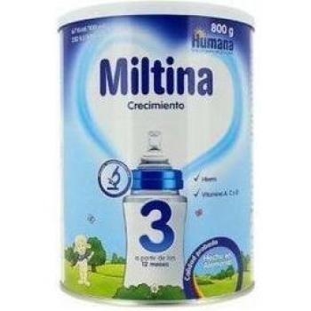 Leche infantil de crecimiento Miltina 3