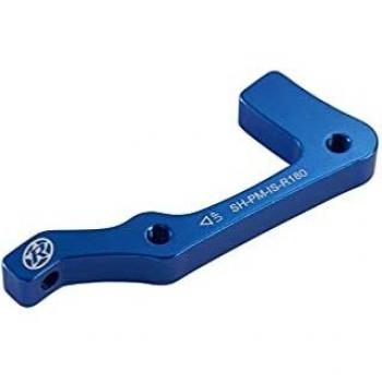 Reverse Adaptador de frenos de disco Shimano is-PM 180 trasero azul oscuro