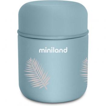 Termo para Sólidos Miniland Thermy Mini Palms 280 ml Azul