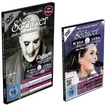 Sonic Seducer 12-11 + Sonic Seducer Jahresrückblick 2011 mit DVD: M'Era Luna 2011, Der Film, Teil 1 + 2, über 5 Stunden Spielzeit + XL-Poster, Bands: ASP, Nightwish, Rammstein u.v.m. [Alemania]