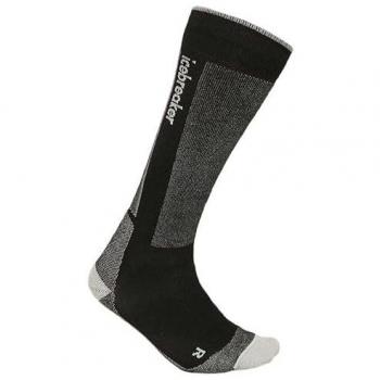 Calcetines de esquí Icebreaker Merino Ski+ Medium Otc, fabricados en lana merina, talla EU 39-41 1/2, diseño medio con soporte adicional y propiedades de control de humedad