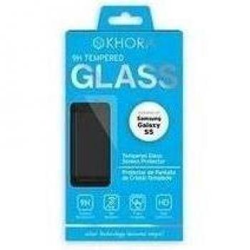 Khora Mobile KH-23555 - Protector de pantalla para Samsung Galaxy S5, transparente