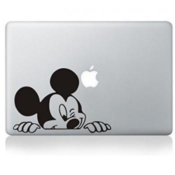 Adhesivo para MacBook de 13 pulgadas, diseño de Mickey Mouse.
