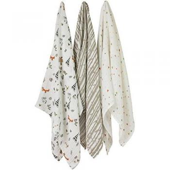 Little Unicorn LUM-A-FF-XLIII - Paños de muselina, unisex