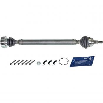 Eje motriz y árbol de transmisión MEYLE 100 498 0715, compatible con vehículos específicos, fabricado por MEYLE, diseñado para proporcionar una conexión eficiente entre el motor y las ruedas, asegurando un rendimiento óptimo en la