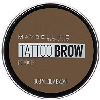 Maybelline Eyebrow, Tattoo Brow Longlasting Eyebrow Pomade Pot Medium Brown