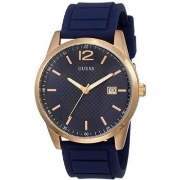 Guess Reloj Analogico para Hombre de Cuarzo con Correa en Silicona W0991G4