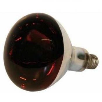 Lámpara Infrarroja 250W de Vidrio Templado Blanca - Kerbl