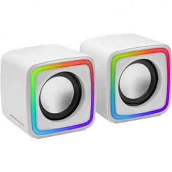 MARS GAMING Altavoces MSCUBE Premium 8W White