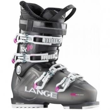 Lange SX 80 W - Botas de esquí para mujer, color gris / magenta, talla 24,5