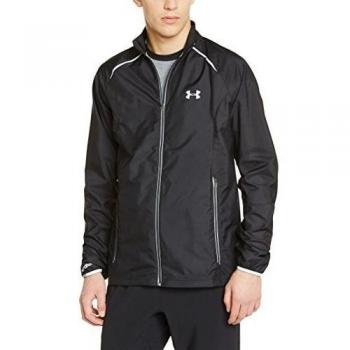 Under Armour Running - Jacken Storm Launch Jacket - Cortavientos para hombre, color negro, talla M