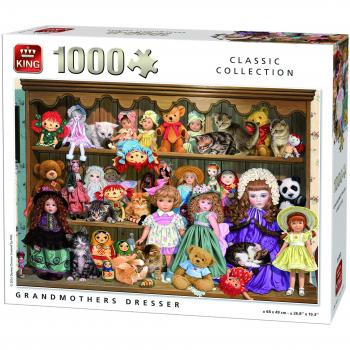 Puzzle King Aparador de Abuelas 1000 Piezas
