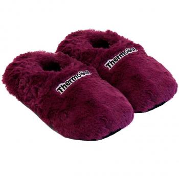 Thermo Sox Pantuflas calefactables para microondas y horno, pantuflas térmicas para calentar los pies, color, talla 41/45 EU
