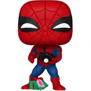 Funko Pop! Marvel Holiday Spider-Man with Gift #1441