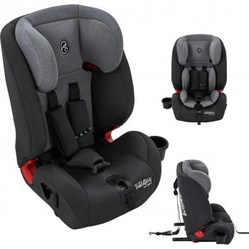 Arebos Silla de Coche Nala para Niños 76-150cm Isofix - Seguridad Garantizada, Grupo 1+2+3, 9-36kg, color gris