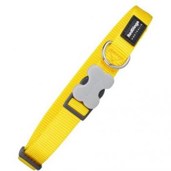 Collar para Perro Red Dingo Liso Amarillo