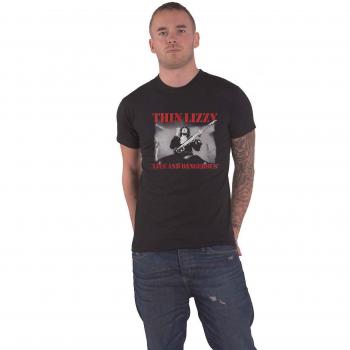 Thin Lizzy Live and Dangerous Black T-Shirt Large