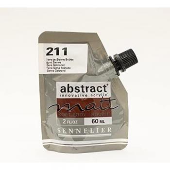 Sennelier Color acrílico mate Serie Abstract Matt 60 ml 211 Tierra de Siena quemada