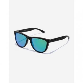 Hawkers One Raw Carbon Fiber Polarized Sunglasses - Emerald Green