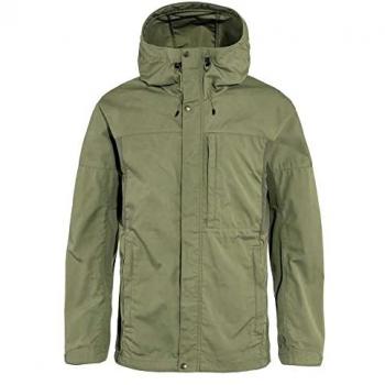 Chaqueta con capucha Fjällräven Kaipak Verde Bosque - S