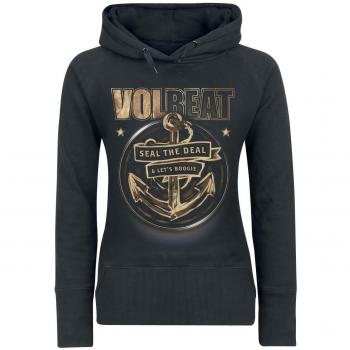 Volbeat Anchor Jersey con Capucha Mujer Negro XXL