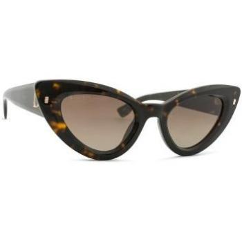DSQUARED2 D2 0092/S 086 HA 51 Stylish Sunglasses, Brown, Female, Size: 51 MM