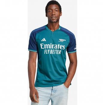 Adidas Arsenal 2023/24 Men's Third Jersey - Green, Size Medium