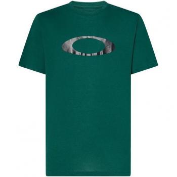 Camiseta de Manga Corta Oakley O-Bold Ellipse Verde Hombre
