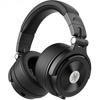 Auriculares OneOdio Monitor 40 Studio Over Ear, Cableados, Estéreo, Color Negro, Audio de Alta Resolución, Plegables y Almohadillas Inclinables