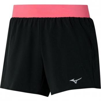 Mizuno Short de mujer Alpha 4,5 Mizuno - Pantalones Cortos Alpha 4.5´´, diseño ligero y transpirable, ideal para running y actividades deportivas, con tecnología que absorbe la humedad, cintura el