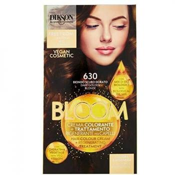 Dikson Bloom 630 Dark Golden Blonde Ammonia-Free Color Cream with Keratin - 60ml