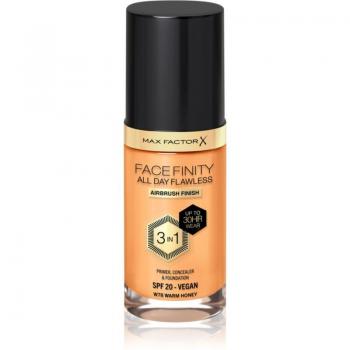 Max Factor Facefinity All Day Flawless Long-Lasting Foundation SPF 20 Shade 78 Warm Honey 30 ml