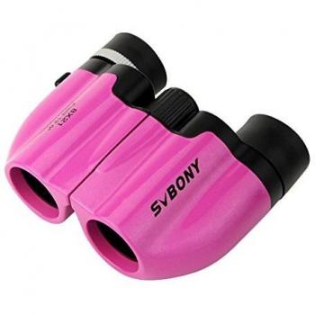 Svbony SV26 8x21 Prismáticos Niños, Mini Portátiles Compactos Prismaticos Juguetes Niños 3 4 5 6-12 Años Exterior Regalos de Cumpleaños