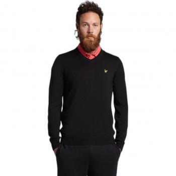 Lyle & Scott V-Neck Pullover Sweater