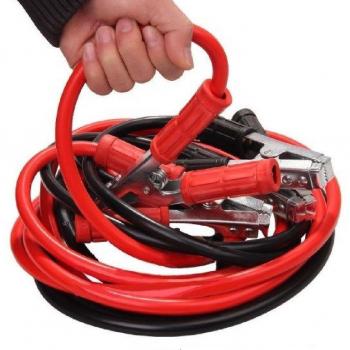 Cables de arranque resistentes con pinzas, 5 m, 2000 A, incluyen funda