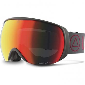 Uller Blizzard Gray Men's Ski Mask and Sunglasses Set