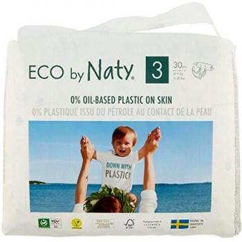 Naty Pañal N3 4-9 kg. Naty 30 U. - 200 g