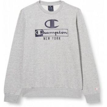 Long Sleeve Crewneck T-Shirt Gris Hombre