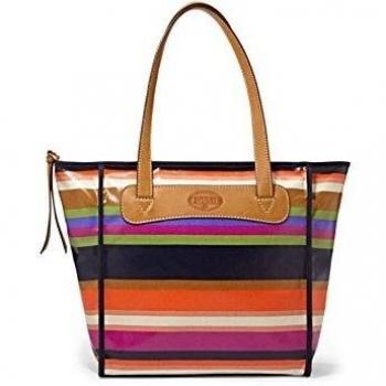 Fossil - Bolso de asas para mujer multicolor 45x13x30