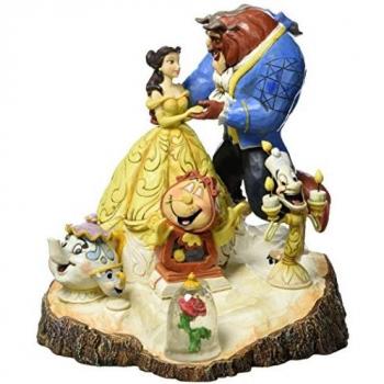 Disney Traditions, Figura de La Bella y La Bestia, para colecionistas, Enesco